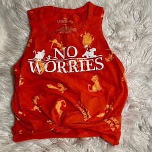Lion king tank top